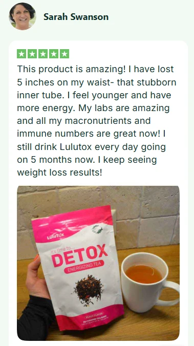 Lulutox Detox Tea Customer Reviews