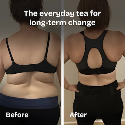 Akemi Detox Tea Before & After