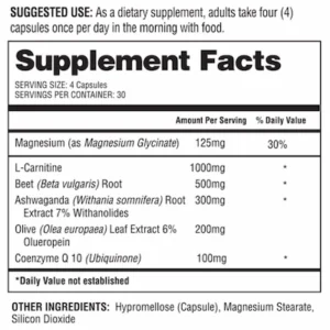 Healthy-Heart-Support-Plus-Supplement-Facts