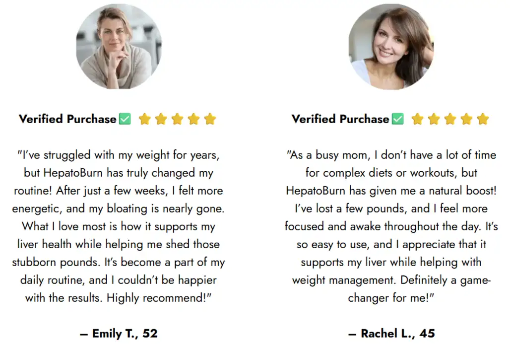 HepatoBurn Customer Reviews