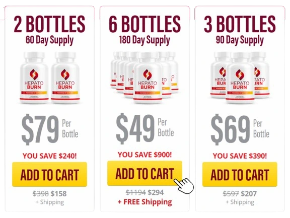 HepatoBurn Price