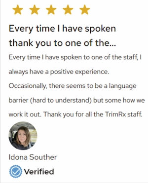 TrimRx GLP-1 Customer Reviews